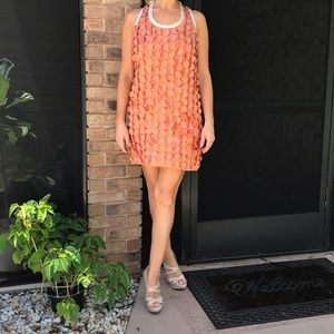 Ali Ro “Pheasant” Applique Dress Sz 2 NWT